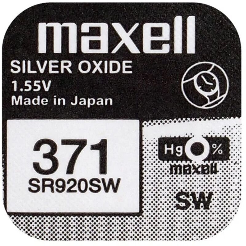 Maxell Sr9020sw 371 Akku