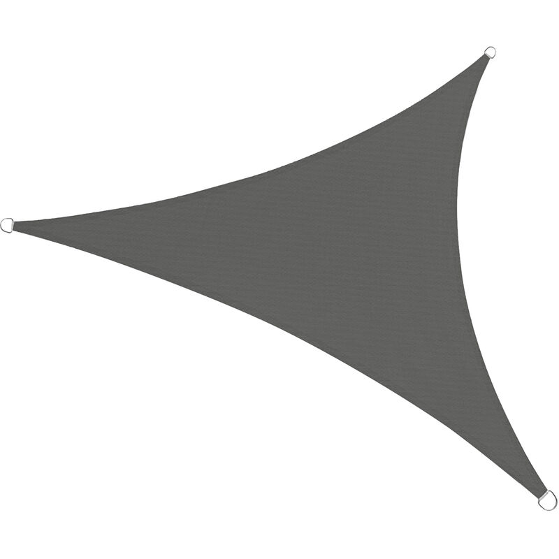 MaxxGarden Sonnensegel Dreieckig - 3.6x3.6x3.6 m - Sichtschutz Balkon - Hitzeschutz für Garten & Terrasse oder Patio - Qualitativer Balkon