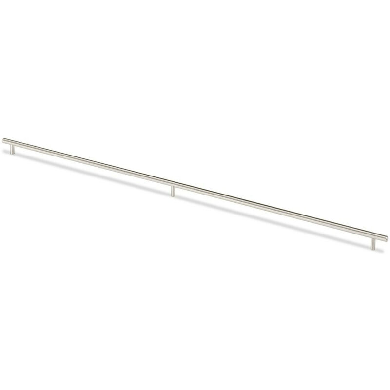 Stangengriff Salvia, •–• 720, l 1500 mm, h 35 mm, ø 12 mm, Edelstahl gebürstet