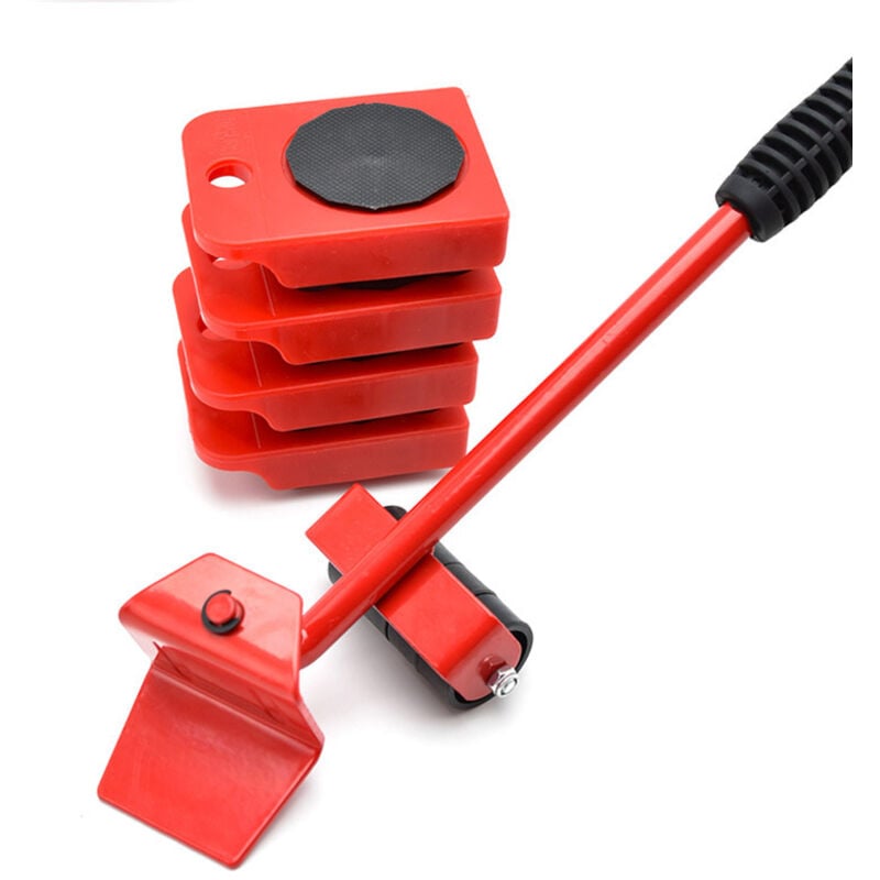 Möbelheber für schwere Möbel mit einem Satz von 4 Rollen zum einfachen Bewegen schwerer Möbel