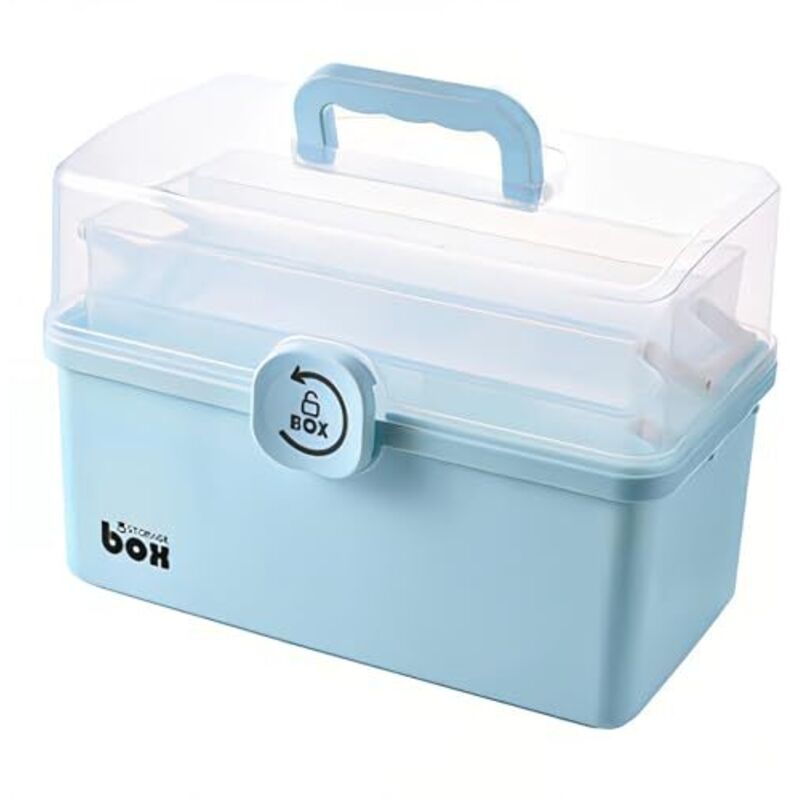 Medizinschrank, großer Medizinschrank, Hausapothekenschrank, 3-stöckige Aufbewahrung für Medikamente, geeignet zur Aufbewahrung von Medikamentenboxen