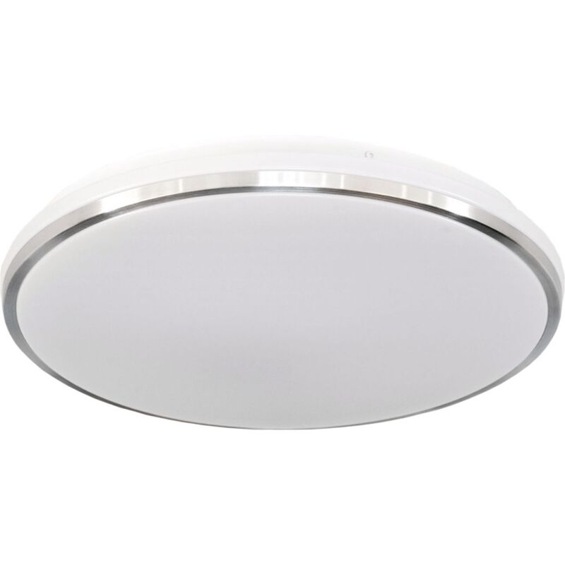 Led Deckenleuchte Shining Alu Frame weiß Deckenleuchte - Megalight