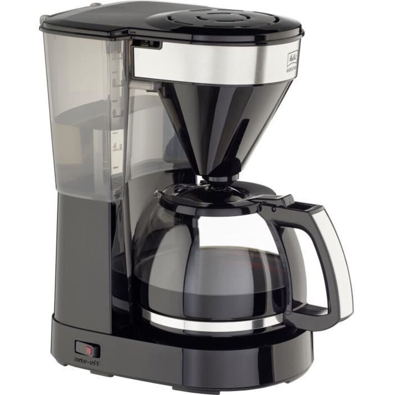 Melitta - Easy Top 1023-04 Kaffeeautomat schwarz/edelstahl