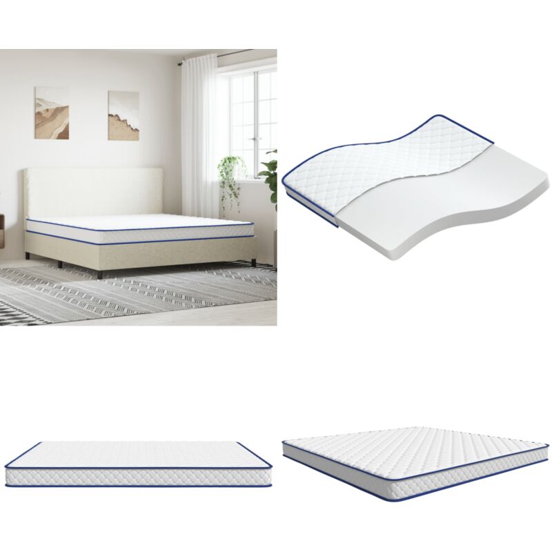 Vidaxl - Memory-Matratze Kaltschaummatratze 200 x 180 x 17 cm - Memory-Matratze - Kaltschaummatratze - Doppelbettmatratze - Matratze Für