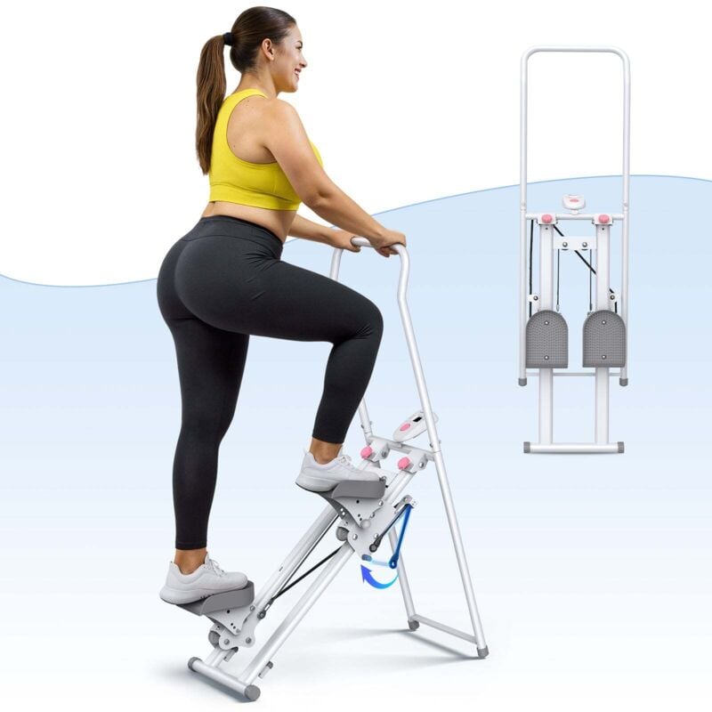 MERACH Stepper 2025 Neues Stair Stepper für Heimtraining, Rehabilitation, für Ganzkörper-Workout bis 136 kg