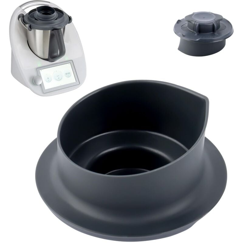 Messbecher für Thermomix TM6 und TM5, Thermomix-Zubehör für TM6, TM5, TM21, TM31 und TM3300, hochwertiger Messbecher in den Größen 100 ml und 50 ml,