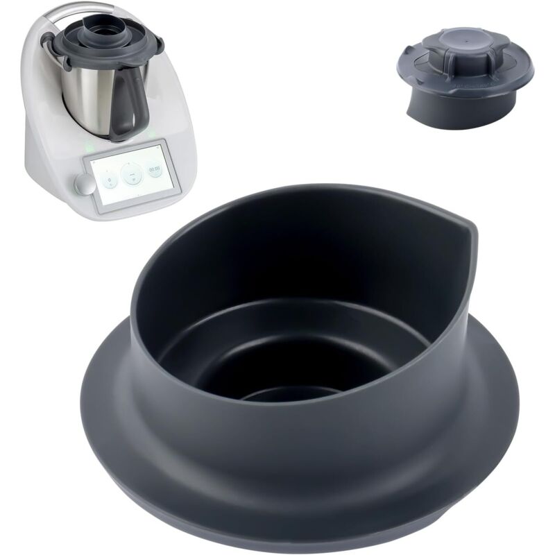 Messbecher für Thermomix TM6 und TM5, Thermomix Zubehör TM6, TM5, TM21, TM31, TM3300, Hochwertiger Messbecher 100 ml und 50 ml, Ersatzbecher für