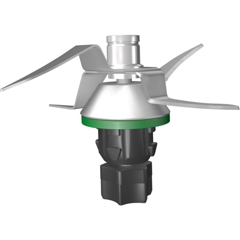 Messer für Vorwerk Thermomix TM5 und Thermomix TM6, Ersatzmesser Mixmesser aus Edelstahl mit Dichtring Küchenmaschine Mixmesser Thermomix TM5 TM6
