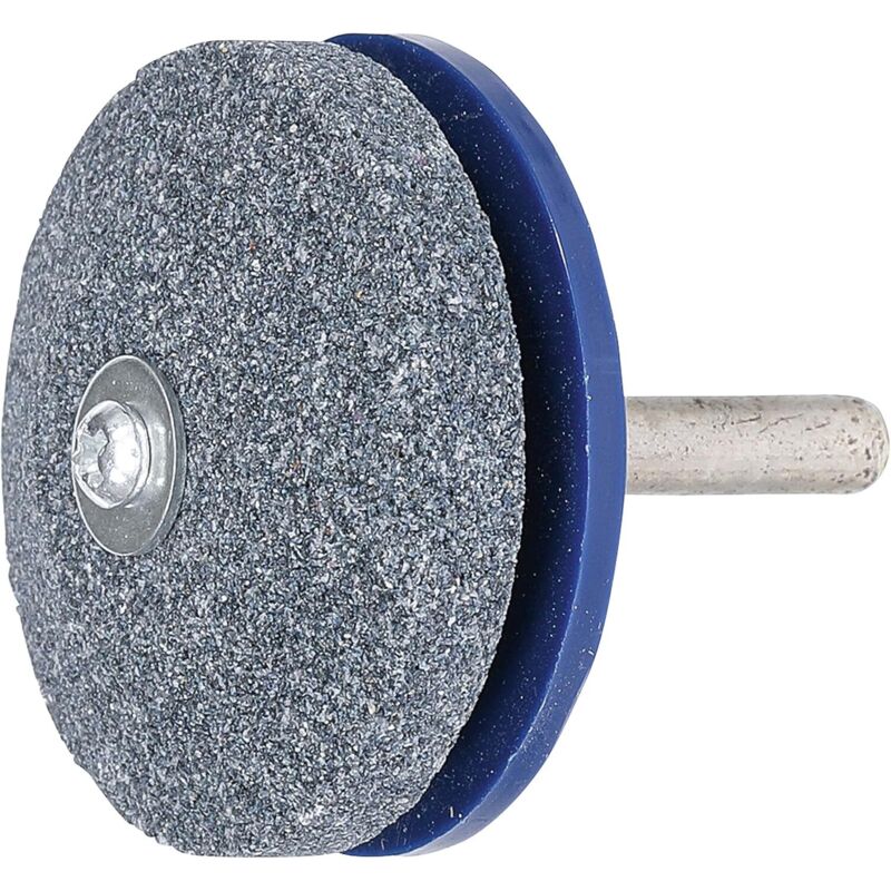 Messerschärfer für Rasenmäher, universelle Korund-Schleifscheibe für Rasenmäher, Bohrmaschinen und Handbohrmaschinen, dunkelblau