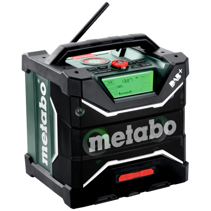 Akku-Baustellenradio rc 12-18 32W bt dab+ mit Akku-Ladefunktion ohne Akku - Metabo