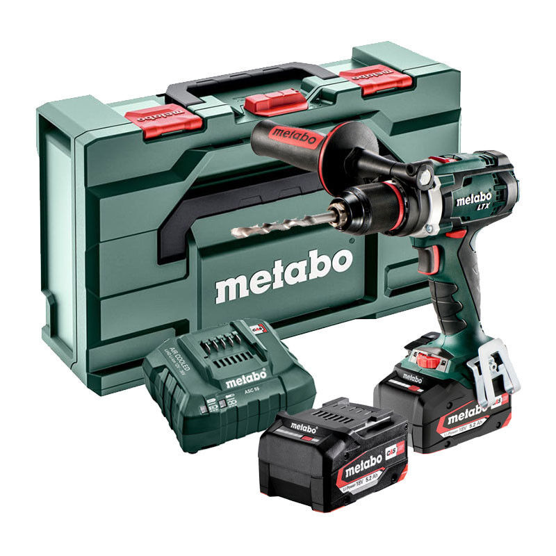 Metabo - Bohrmaschine 18V Li-Power (2x5,2 Ah) bs 18 ltx impuls in x 602191650