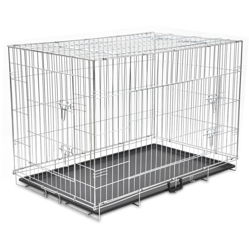 Faltbare Hundebox Metall xxl