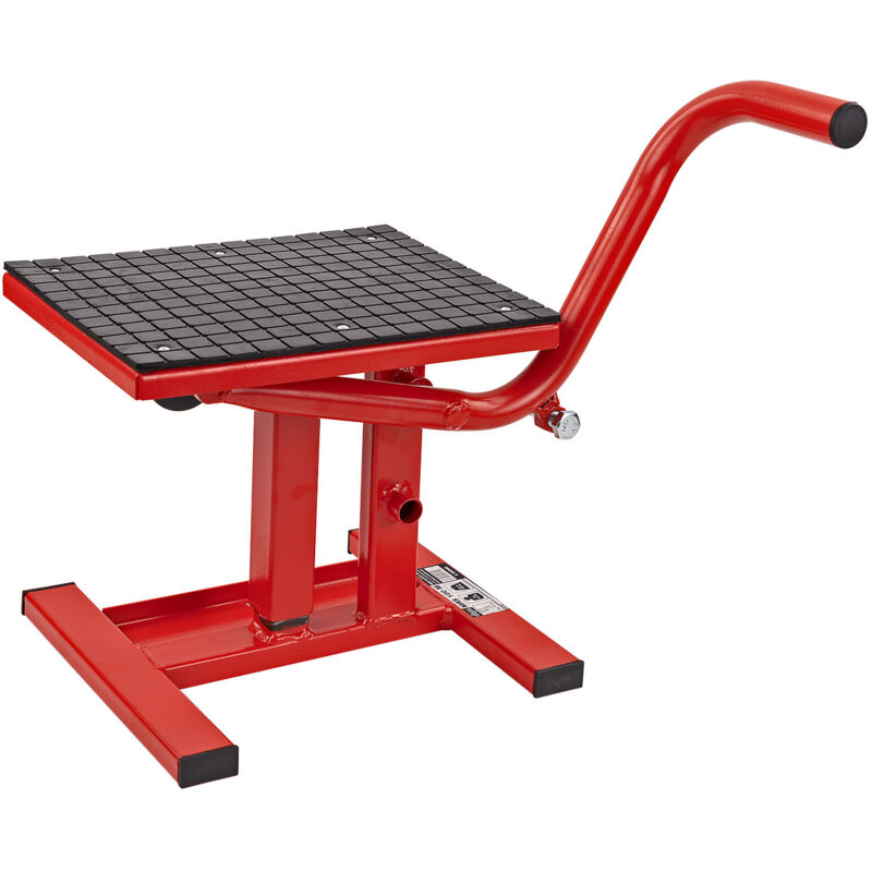 Dema - Metall Motorrad Ständer rot Hubständer Enduro Motocross Roller Montageständer