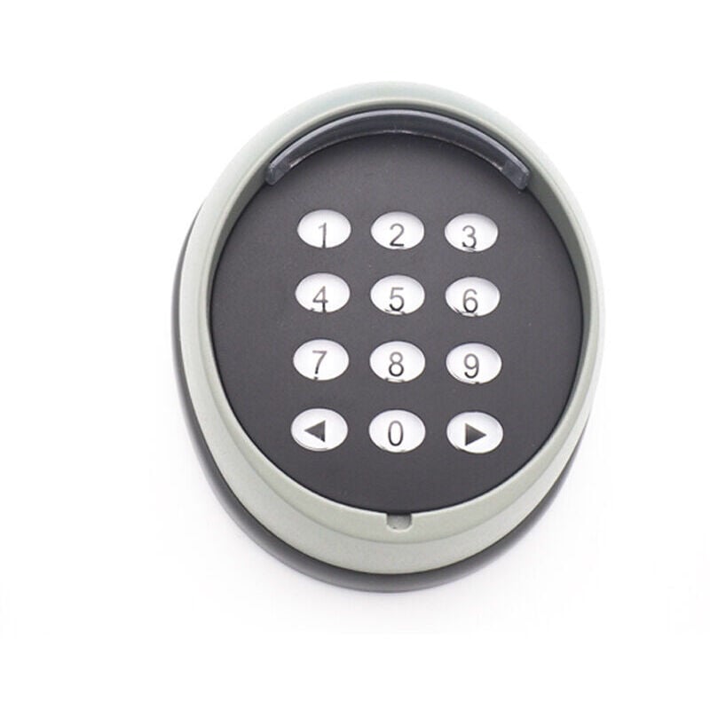 Ymyny - Metall-Toröffner-Tastatur, 433 MHz Rolling Code-Tastatur, Hochwertige Garagentor-Zugangskontroll-Tastatur, Schwarz