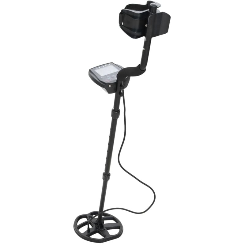 vidaXL Metalldetektor 20 cm Suchtiefe mit LCD-Display