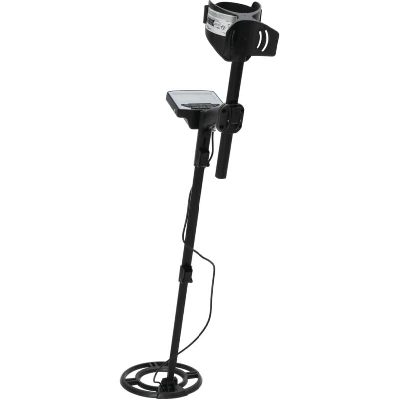 vidaXL Metalldetektor 18 cm Suchtiefe Pinpoint und Auto-Tune-Funktion