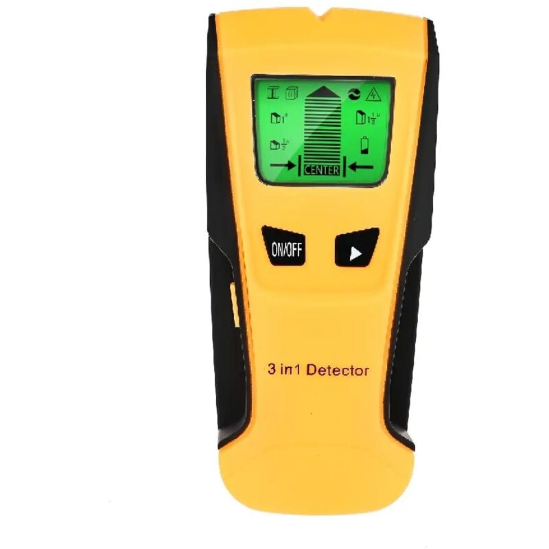 ZVD - Metalldetektor - Suche nach Metall- und Holzobjekten, Draht, Wechselspannung - Wandscanner