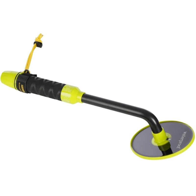 Metalldetektor Unterwasser, IP68 Wasserdicht Unterwasser Metalldetektor, Handheld Metalldetektor mit led Licht, Metallsuchgerät mit wasserdichter