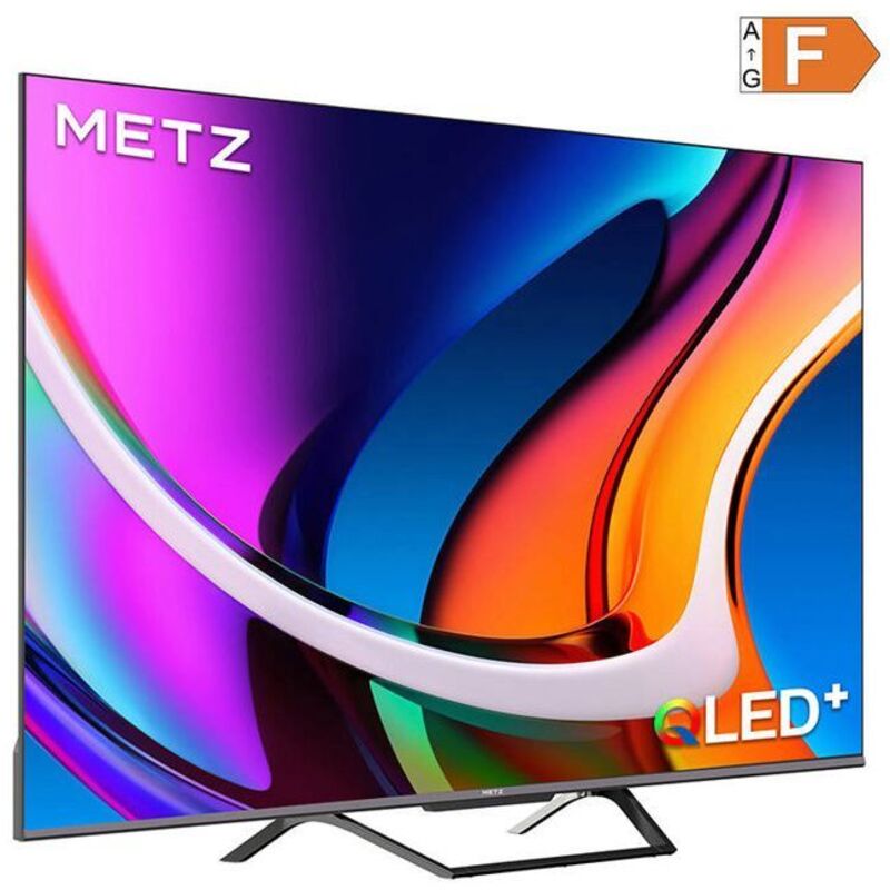 Metz 55' QLED 4K UHD Smart TV, 55MQD7500Z Google TV mit Dolby Vision und HDR10+, Dolby Audio und DTS Studio Sound, Chromecast, Voice Control, Google