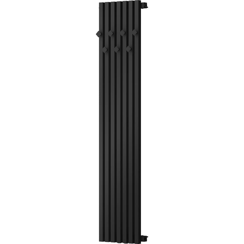 Flux dekorativer Badheizkörper 1500 x 360 mm, 630 w, schwarz - W127-1500-360-00-70 - Mexen