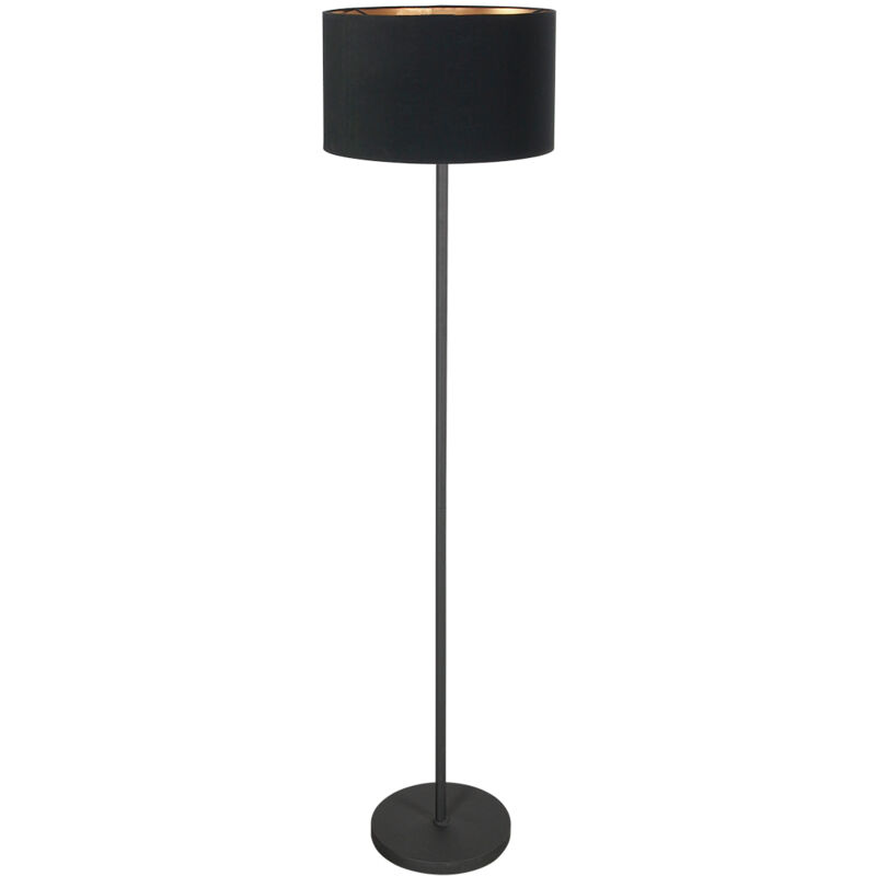 Mexlite - stehlampe - Noor - schwarz - metall textil - stehlampe