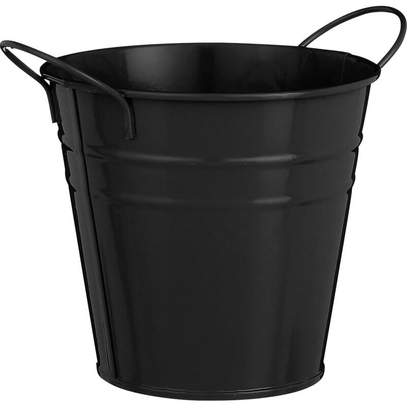 Mica Decorations - Topf Joey Eisen ø 13 x 12 cm schwarz Topf