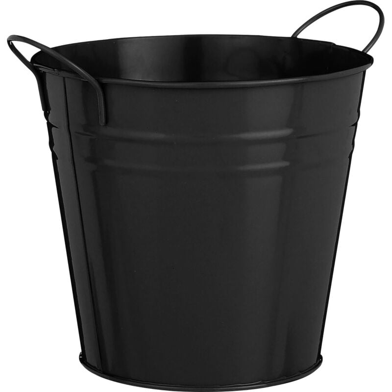 Topf Joey Eisen ø 16 x 15 cm schwarz Topf - Mica Decorations