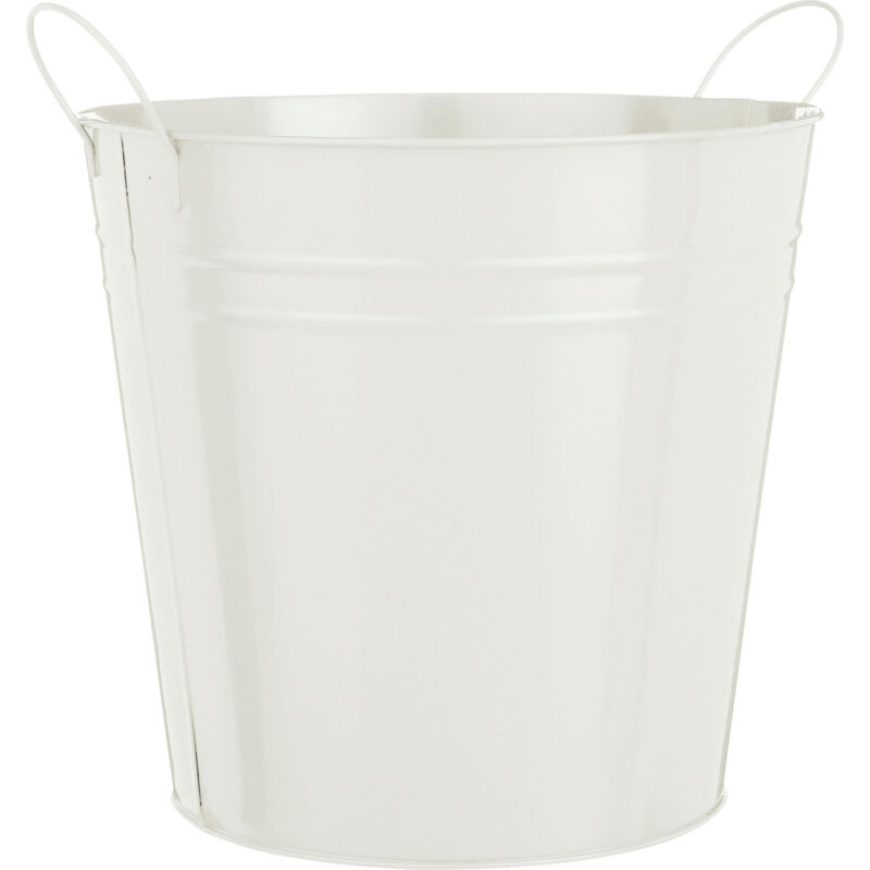 Mica Decorations - Topf Joey Eisen ø 27 x 25 cm cremeweiß Topf