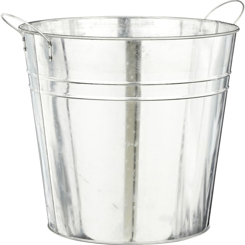 Topf Joey Eisen ø 27 x 25 cm grau Topf - Mica Decorations