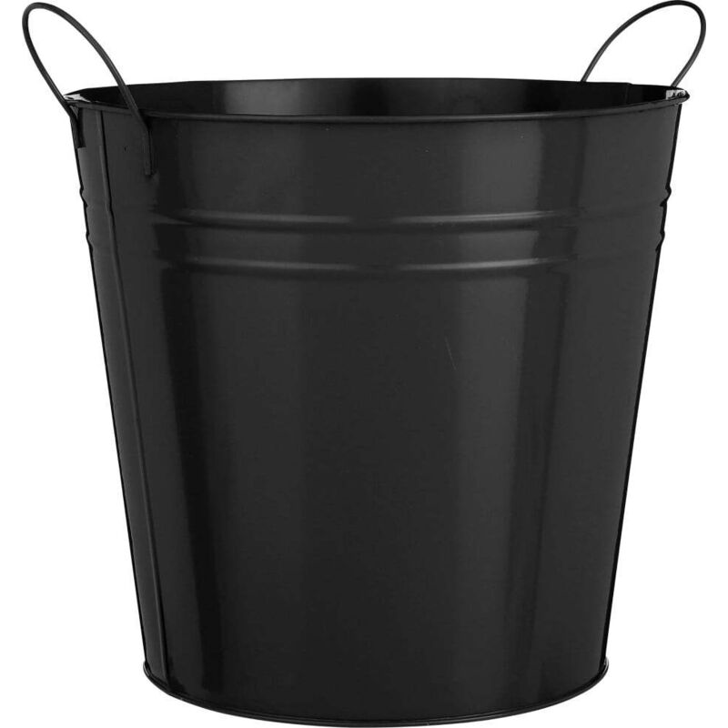 Mica Decorations - Topf Joey Eisen ø 27 x 25 cm schwarz Topf