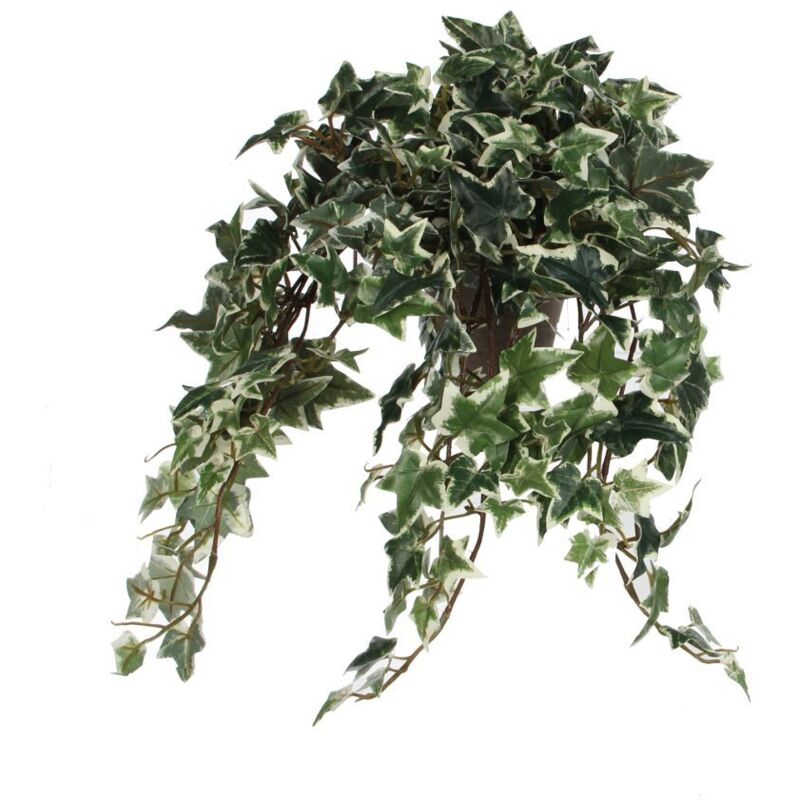 Mica Decorations - Mica künstliches Efeu grün bunt im Topf 45 x 25 x 25 cm Kunstpflanzen