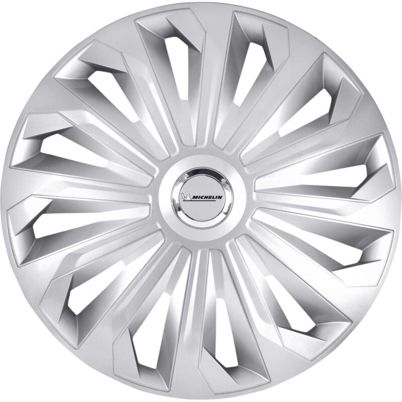 Radzierblenden Monique 38 cm (15 Zoll) silber 4 Stück Reifen & Felgen - Michelin