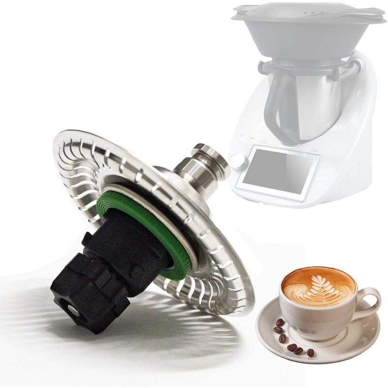 Milchaufschäumer-Aufsatz für Thermomix TM5 und TM6, Zubehör für Thermomix Küchenmaschinen, Milchaufschäumteile, wiederverwendbar, geeignet für