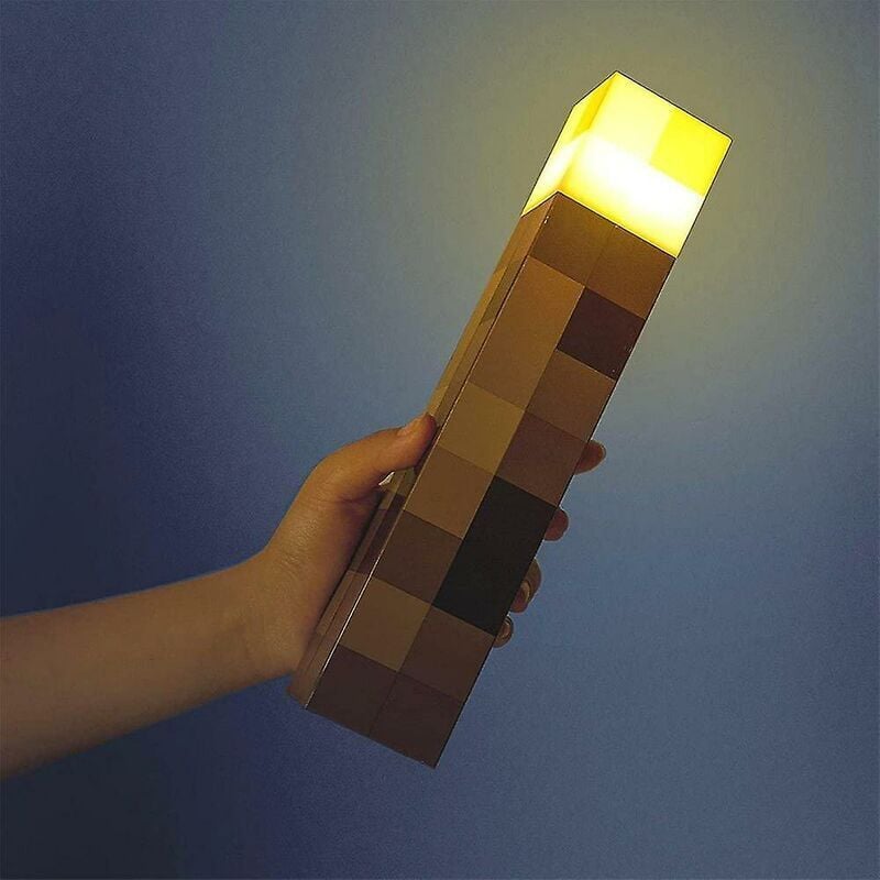 Minecraft Spiel Led Taschenlampe Schreibtisch Nachttisch Lampe Nacht Licht Hause Dekoration