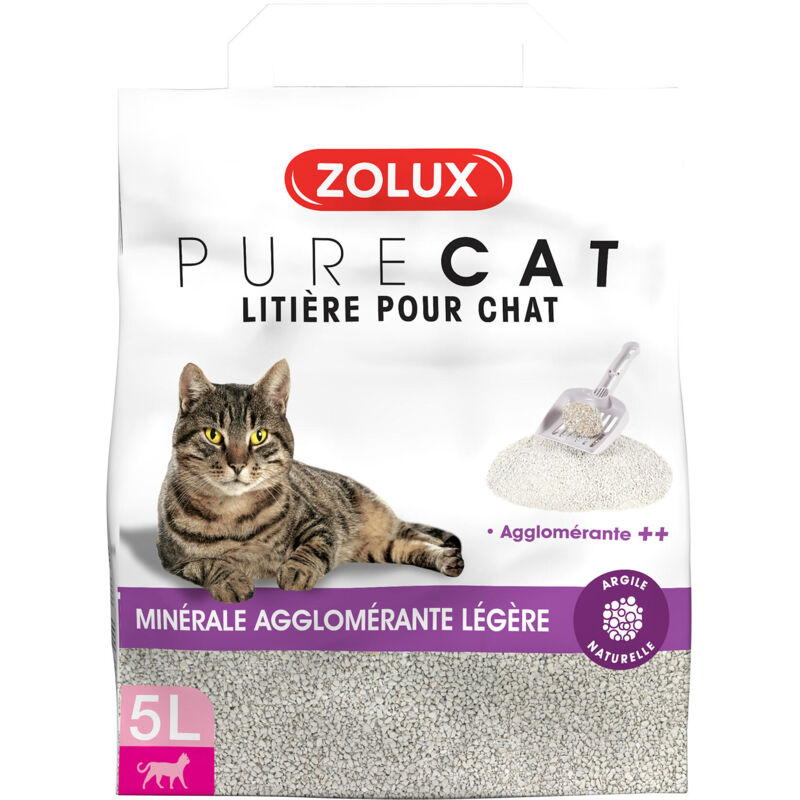 PureCat klumpende Katzenstreu 5L Zolux