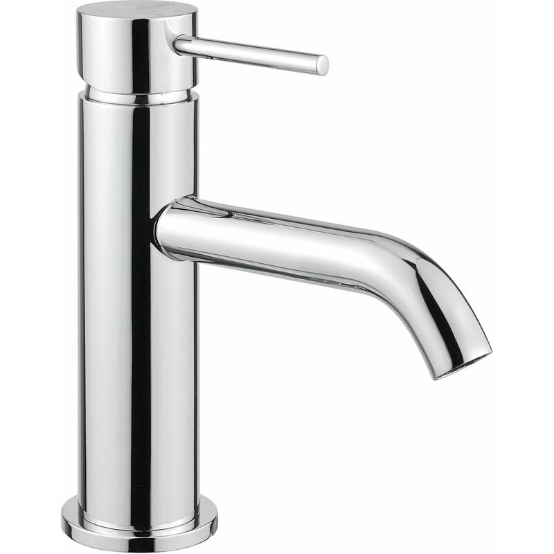 Solido - Mini Waschtischarmatur (Wasserhahn) druckfeste Badezimmer Armatur chrom