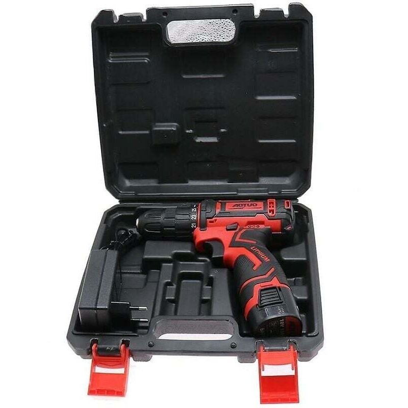 Mini-Akku-Bohrmaschine, tragbare wiederaufladbare Lithium-Bohrmaschine (12-V-Bohrmaschine)