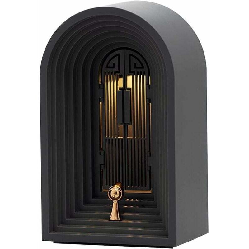 Mini-Bluetooth-Lautsprecher mit Schreibtischlampe – tragbare Nachttischlampe – kleiner Lautsprecher – verstellbare LED-Leselampe – Tischlampe für