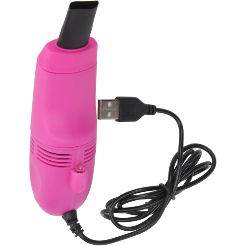 Mini-Computer-Staubsauger, Mini-Tastaturreiniger, starke Saugkraft, Mini-USB-Staubsauger für Nageldesign-Computer, tragbarer