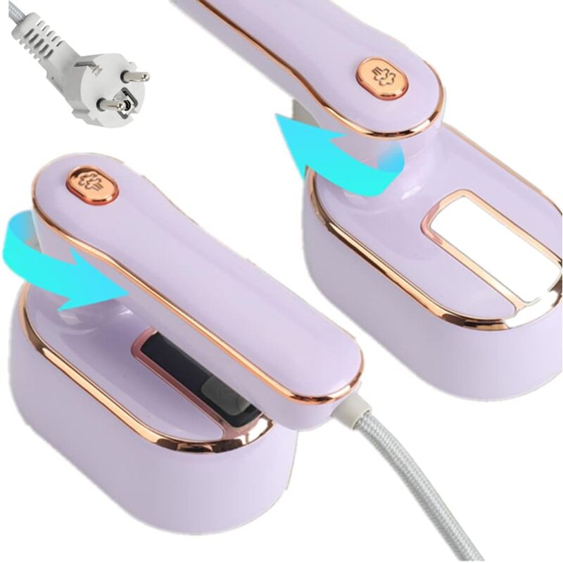 Mini-Dampfbügeleisen, 1000 w, tragbares Mini-Dampfbügeleisen, tragbares Haushalts-Dampfbügeleisen, faltbares Dampfbügeleisen, Reisebügeleisen für