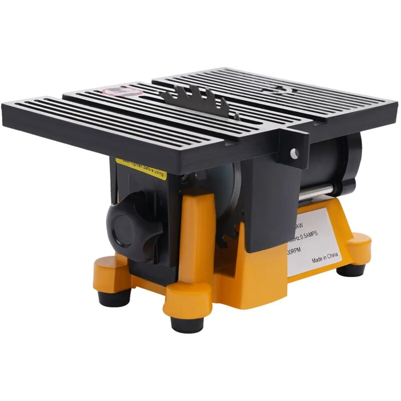 Gojoy - Mini Elektrische Tischkreissäge Holzbearbeitung Kreissäge Tischsäge Holzsäge mit 4' Sägeblätte 220V