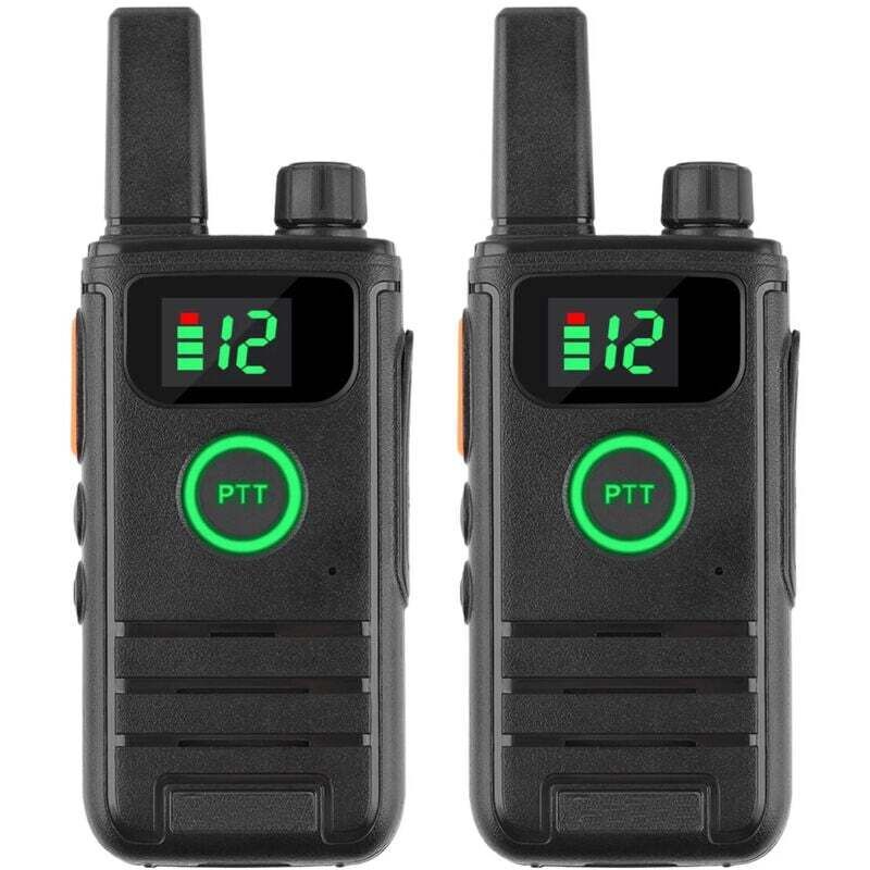 Mini-Funkgeräte – 6800-mAh-Akku – Zwei-Wege-Funk – Headset inklusive – Zuverlässige und kompakte Kommunikation über große Entfernungen