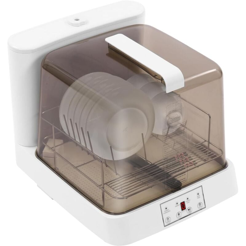 Mini-Geschirrspüler, 6-Liter-Wassertank, tragbarer Geschirrspüler mit 3 Reinigungsmodi, freistehender Geschirrspüler, kleiner Tischgeschirrspüler für