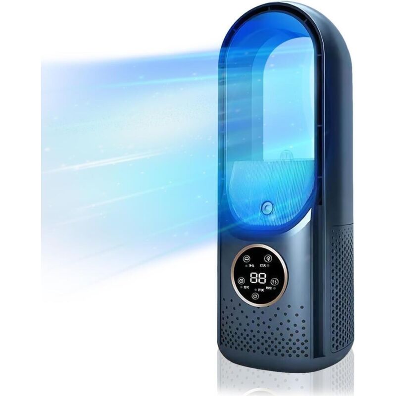 Mini-Klimaanlage, Luftkühler fürs Schlafzimmer, Camping-Klimaanlage, drei Modi: Luftreinigung/Kühlung/Luftbefeuchtung, 6 Windstufen, geringer