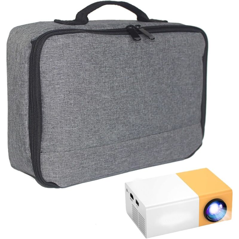 Mini-Projektor-Tragetasche – Tragetasche, Etui und Zubehör für Projektoren, Schutzhülle und Tragetasche mit Griff