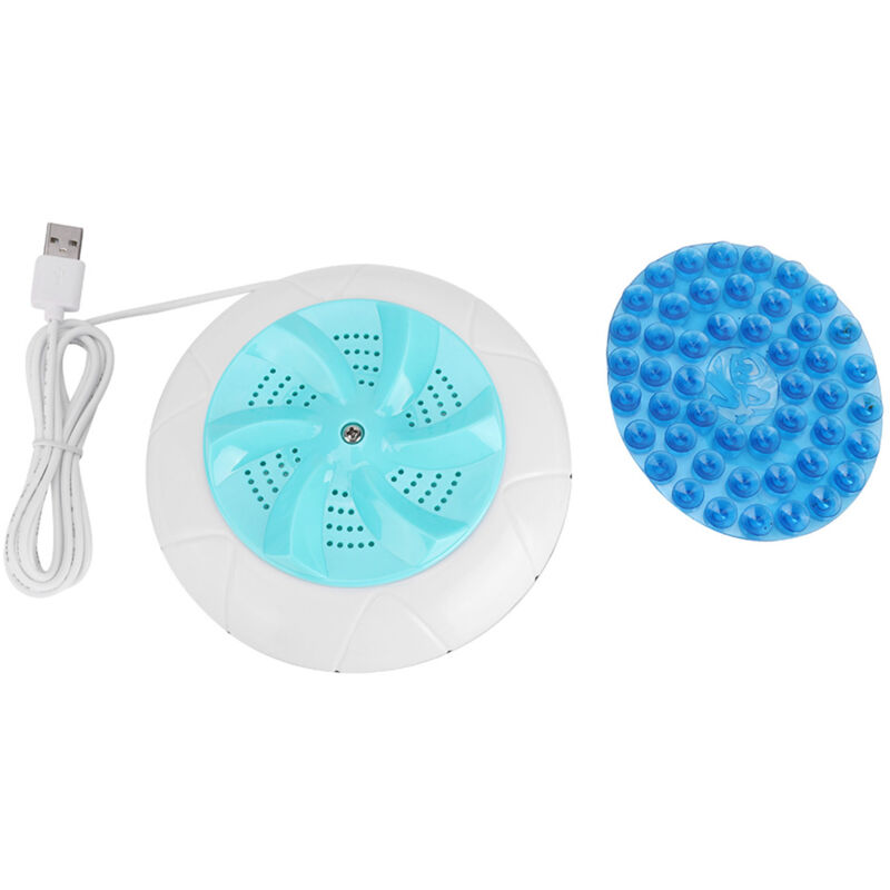 Eosnow - Mini -Reise tragbarer Haushalt kleiner Waschmaschinen Ultraschall Turbo Waschmaschine Wäsche (grün)