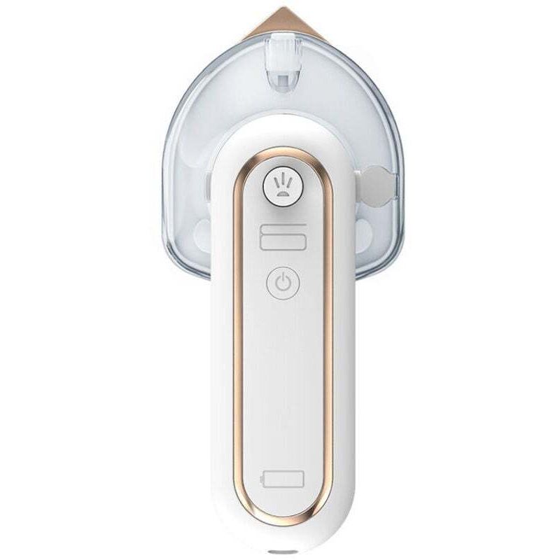 Mini-Reisebügeleisen, kabellos, per USB aufladbar – Ideal für Reisen, Bastelarbeiten und Ausflüge – 360°-Bügeleisen – S