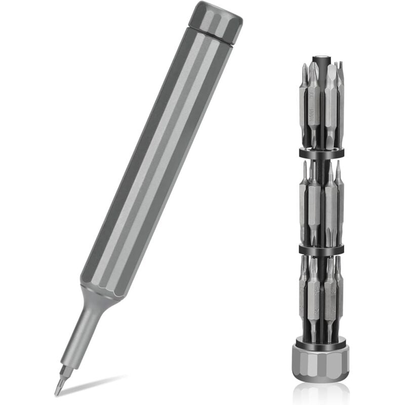 Mini Schraubenzieher Set, Präzisionsschraubendreher, mit PH0, PH1, H1.5, H2.0, SL1.5 usw, Reparatur Kit für iPhone, iPad, MacBook, Switch, PS5, Xbox,