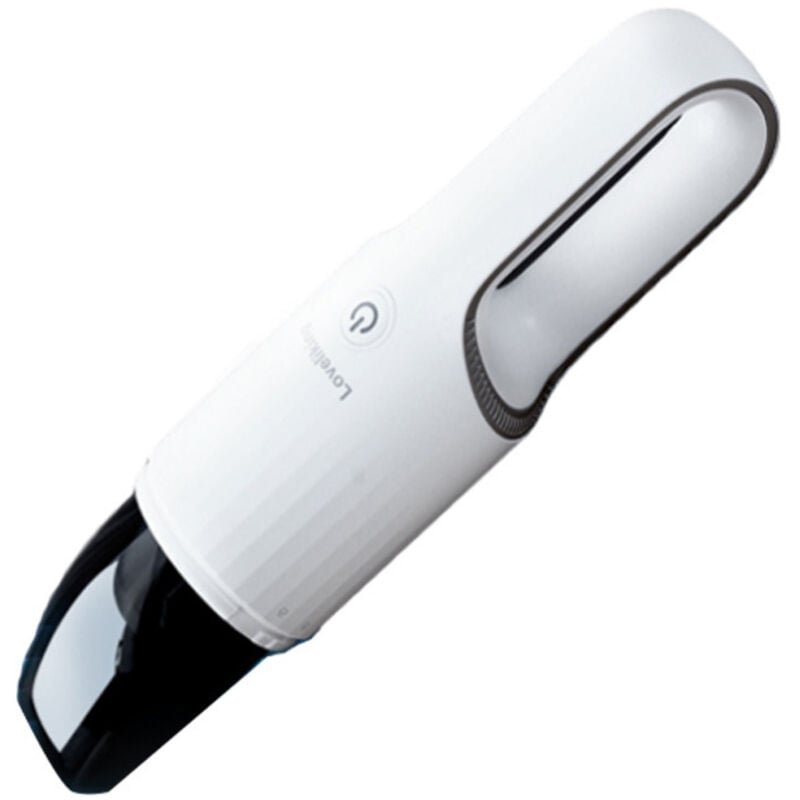 Mini-Staubsauger, Handstaubsauger für Auto und Haushalt, Doppelfunktion, Hohe Saugkraft, Tragbar, Kleiner Akku-Staubsauger, Weiß