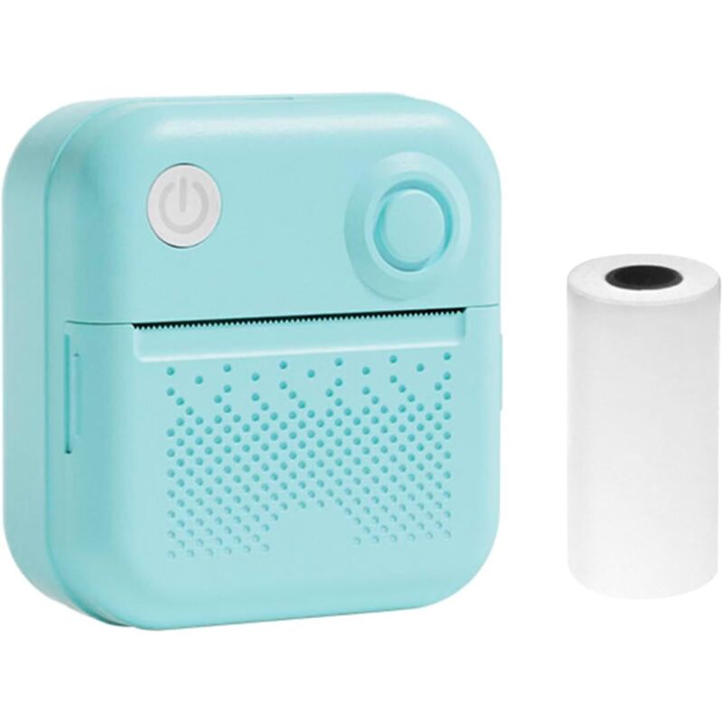 Mini-tragbarer Thermodrucker im Taschenformat, Sofortbilddruck, Etikettendrucker, drahtlose Bluetooth-Verbindung, kompatibel mit Android- und